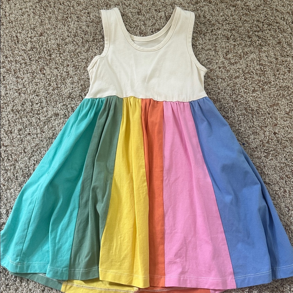 Hanna Andersson Multicolor Rainbow Dress - Picture 3 of 3
